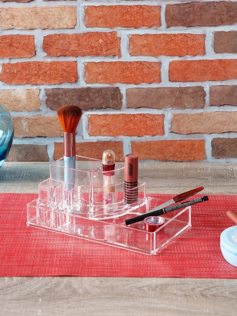 

House Of Accessories Transparent Solid Makeup Organiser
