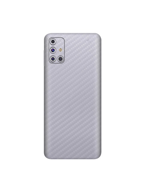 

Trendy Skins White Carbon Fibre Pattern Samsung Galaxy M31s Phone Skin