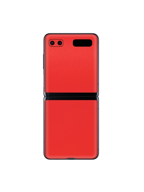 

Trendy Skins Red Matte Pattern Samsung Galaxy Z Flip Phone Skin