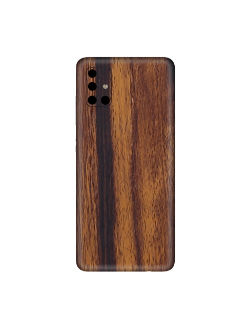 Trendy Skins Brown & Black Tiger Wood Pattern Samsung Galaxy A51 Phone Skin