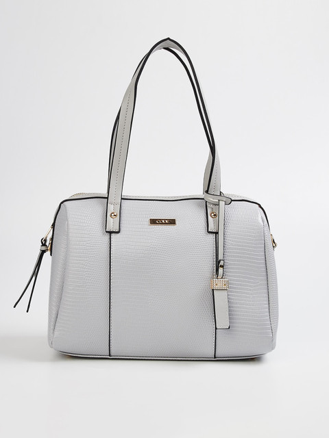 

CODE by Lifestyle Grey Textured Shoulder Bag