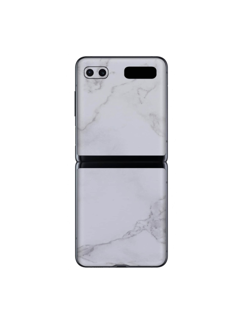 

Trendy Skins White & Grey Marble Pattern Samsung Galaxy Z Flip Phone Skin