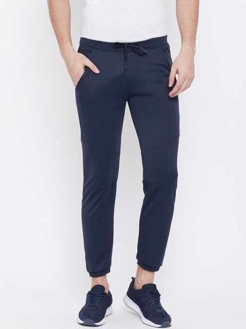 

Okane Men Navy Blue Solid Joggers