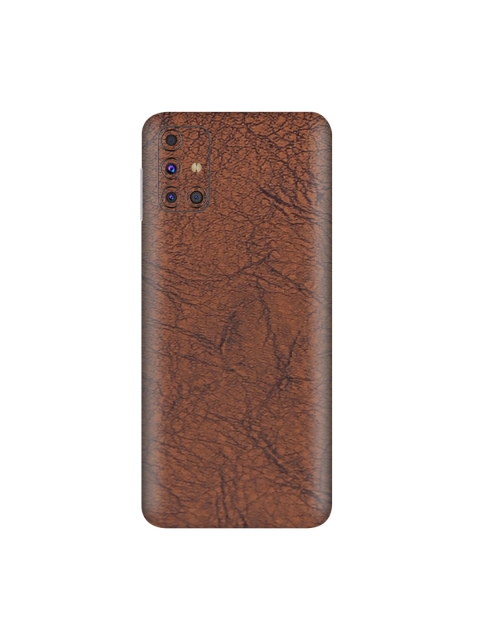 

Trendy Skins Brown Vintage Leather Pattern Samsung Galaxy M31s Phone Skin