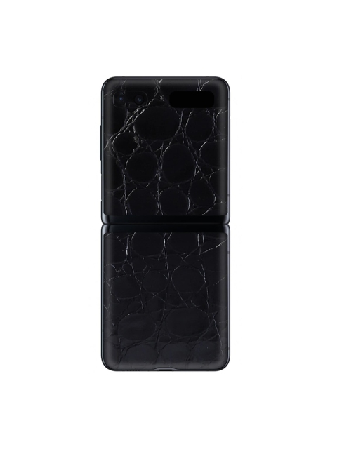 

Trendy Skins Black Crocodile Pattern Samsung Galaxy Z Flip Phone Skin