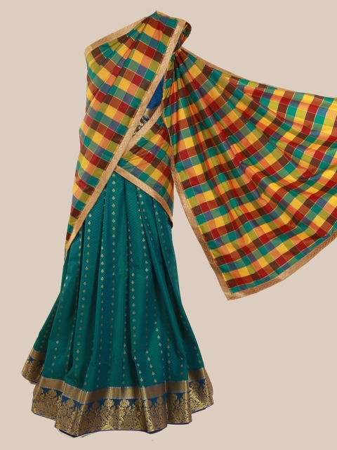 

Pothys Multicoloured Woven Design Silk Blend Saree, Multi