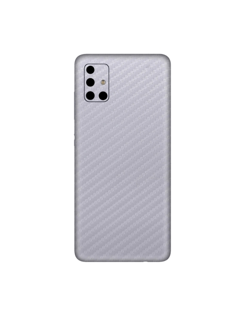 

Trendy Skins White Carbon Fibre Pattern Samsung Galaxy A51 Phone Skin