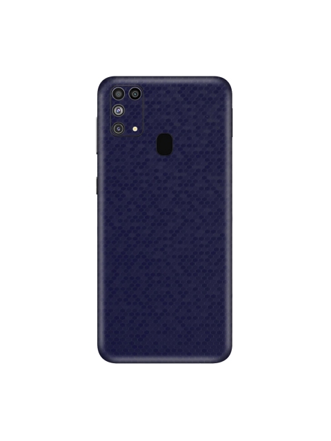 

Trendy Skins Navy Blue Honey Comb Pattern Samsung Galaxy M31 Phone Skin