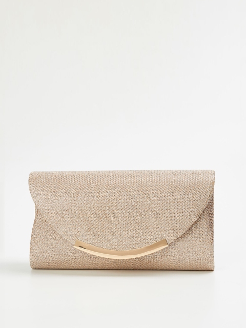 

CODE by Lifestyle Gold-Toned Textured Clutch