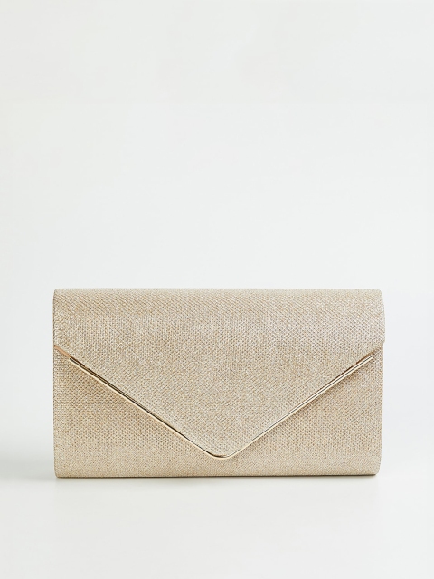 

CODE by Lifestyle Gold-Toned Textured Clutch