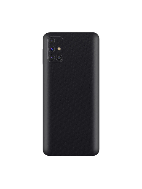 

Trendy Skins Black Carbon Fibre Pattern Samsung Galaxy M31s Phone Skin