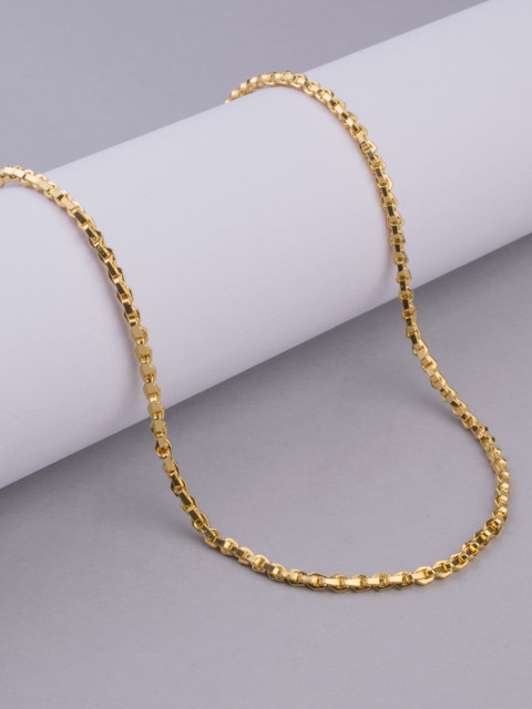 

Alankruthi Gold-Toned Brass Gold-Plated Chain