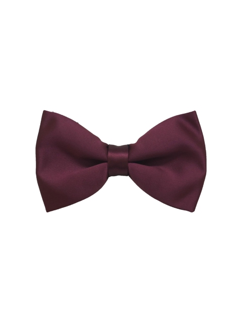 

The Tie Hub Burgundy Solid Bow Tie