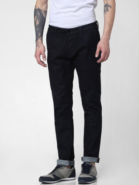 

Jack & Jones Men Navy Blue Slim Fit Low-Rise Clean Look Jeans