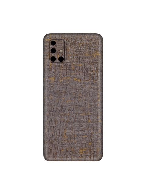 

Trendy Skins Gold-Toned Vintage Fabric Pattern Samsung Galaxy A51 Mobile Skin