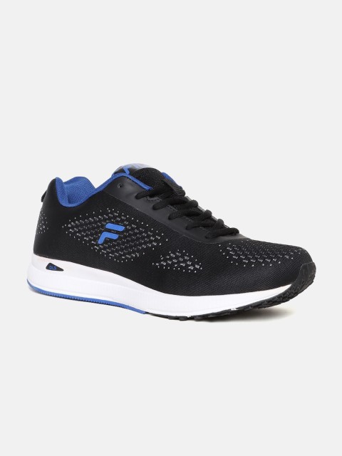 

FILA Men Black PU Running Shoes