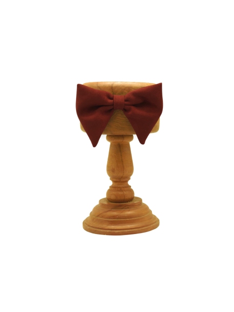 

The Tie Hub Brown Solid Pre-Tied Bow Tie