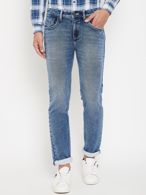 

Canary London Men Blue Slim Fit Low-Rise Clean Look Jeans