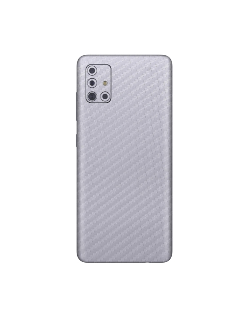 

Trendy Skins White Carbon Fibre Pattern Samsung Galaxy A71 Phone Skin