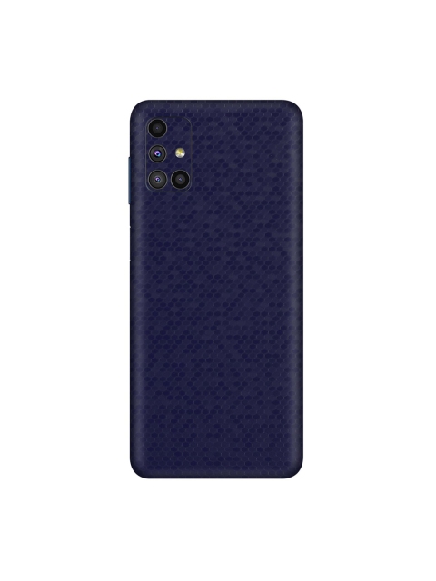 

Trendy Skins Navy Blue Honey Comb Pattern Samsung Galaxy M51 Phone Skin