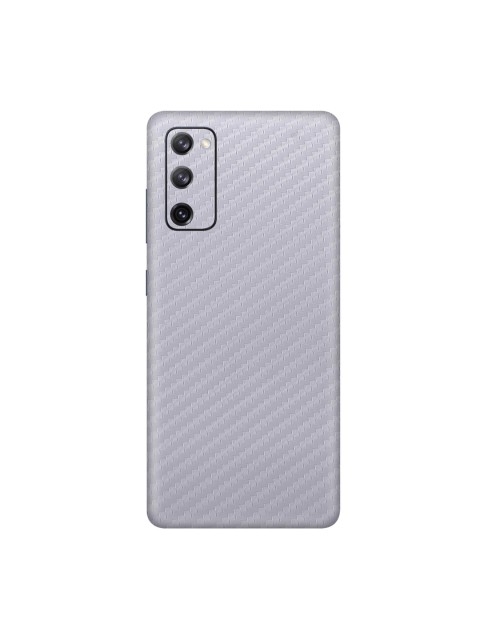 

Trendy Skins White Carbon Fibre Pattern Samsung Galaxy S20 FE Phone Skin