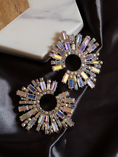 

Bellofox Multicoloured Spiked Studs, Multi