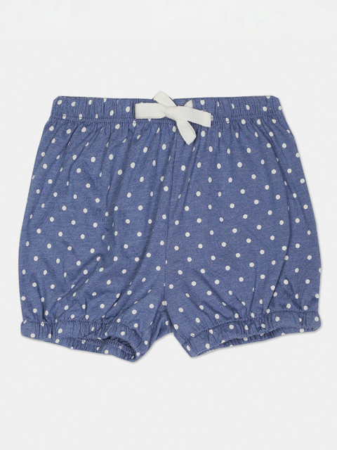

GAP Girls Blue Printed Regular Fit Regular Shorts