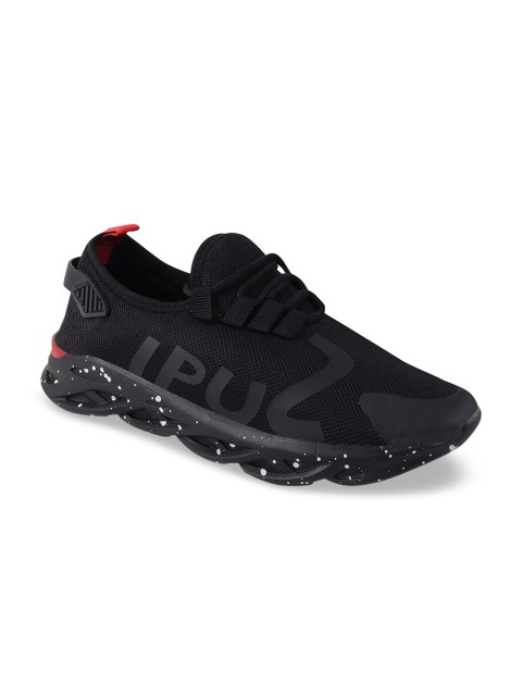 

Shoetopia Boys Black Printed Sneakers