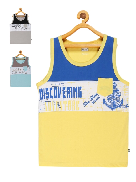 

Dollar Boys Pack Of 3 Assorted Tank Tops