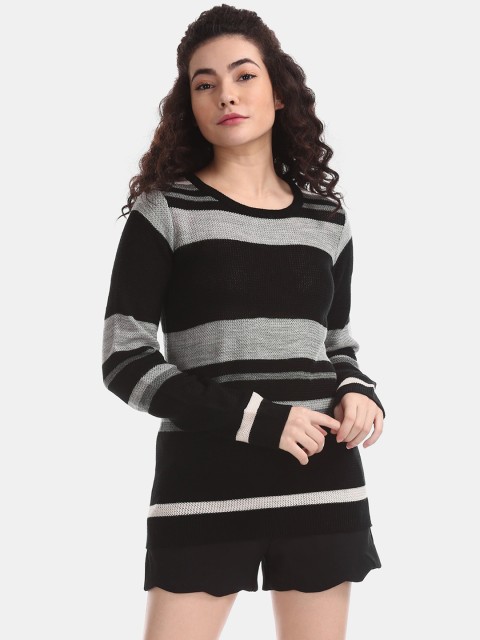 

Cherokee Women Multi Striped, Black