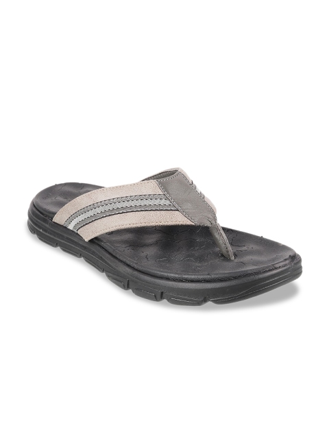 

Mochi Men Black & Grey Comfort Thong Sandals