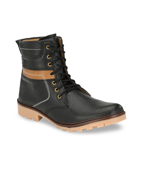 

Guava Men Black Lightweight Boots