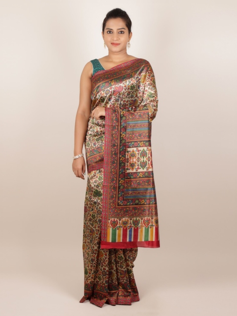 

Pothys Grey Printed Saree