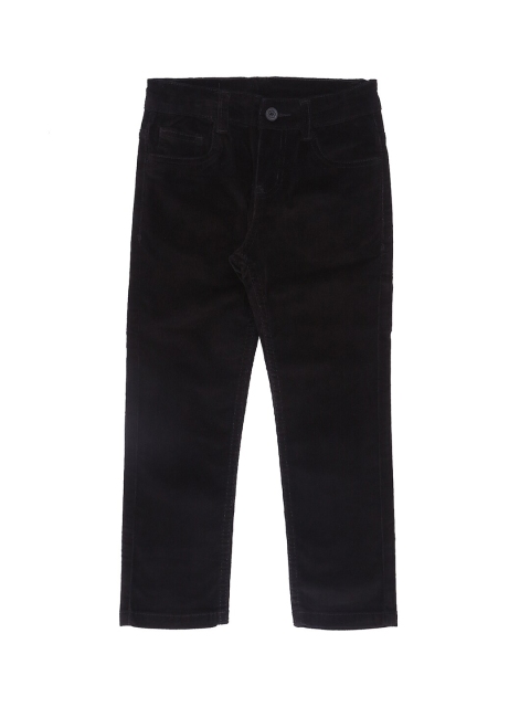 

Pantaloons Junior Boys Black Regular Fit High-Rise Clean Look Jeans