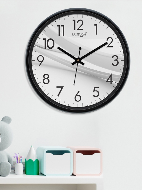 

RANDOM Grey Round Printed Analogue Wall Clock