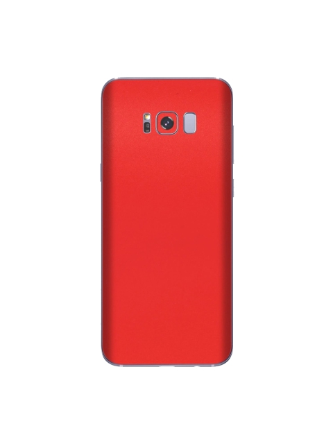 

Trendy Skins Red Solid Vinyl Samsung Galaxy S8 Plus Phone Case