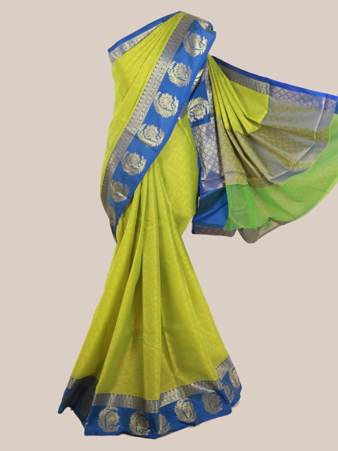 

Pothys Green Woven Design Art Silk Saree