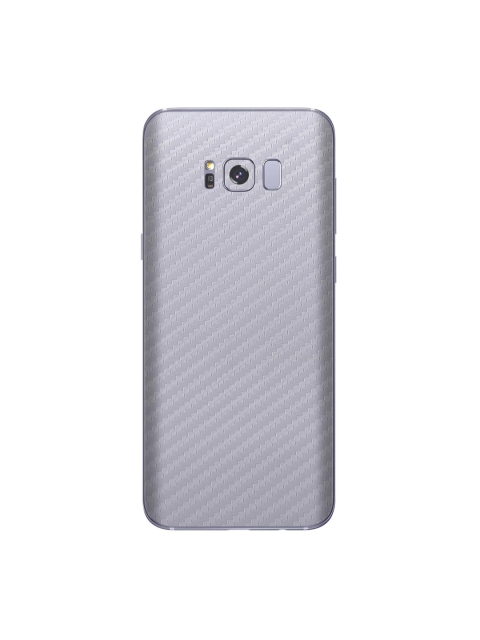 

Trendy Skins White Carbon Fibre Pattern Samsung Galaxy S8 Plus Phone Skin, Grey