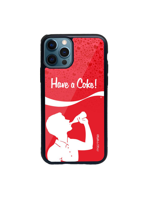 

macmerise Black & Red Have A Coke Boy iPhone 12 Pro Back Case