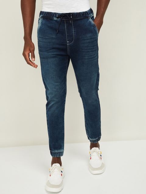 

UCLA Men Blue Skinny Fit Mid-Rise Clean Look Jeans