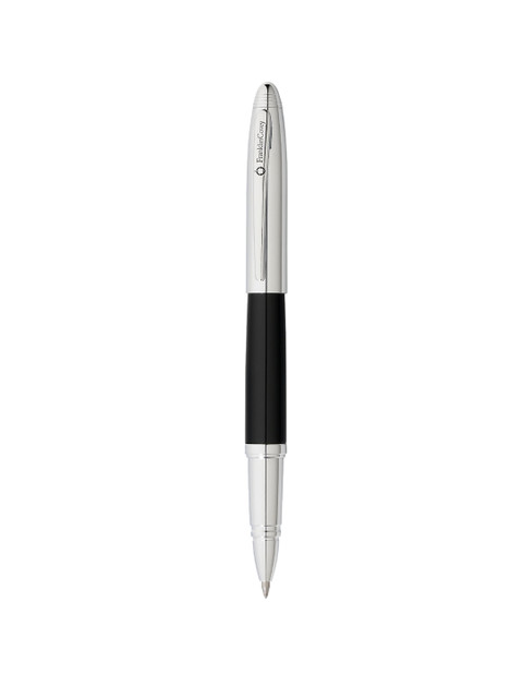 

Cross Silver-Toned & Black Townsend Chrome Fountain Pen