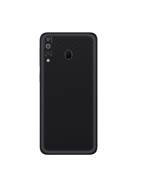 

Trendy Skins Black Carbon Fibre Pattern Samsung Galaxy M30 Phone Skin