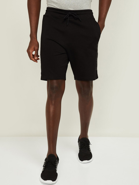 

Fame Forever by Lifestyle Men Black Solid Regular Shorts