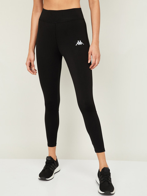 

Kappa Women Black Solid Tights