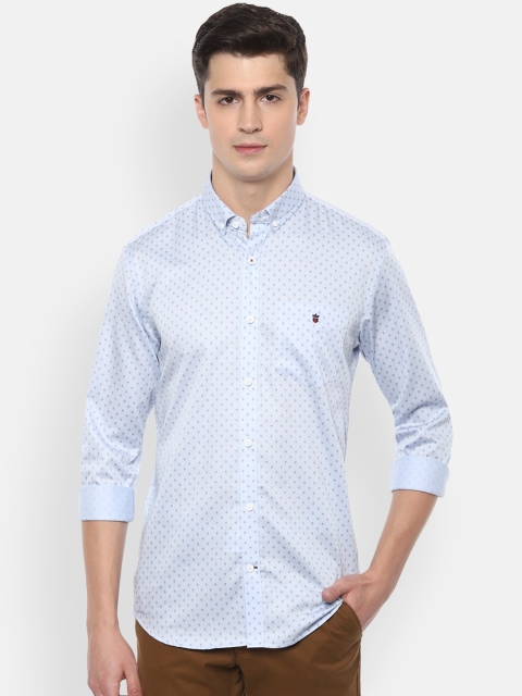 

Louis Philippe Sport Men Blue Slim Fit Printed Casual Shirt
