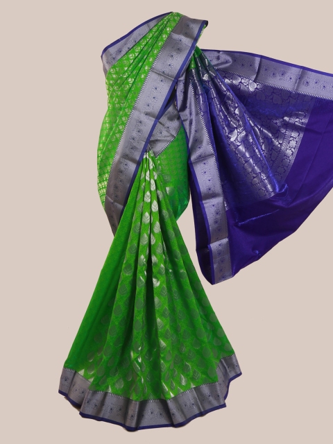 

Pothys Green Woven Design Art Silk Saree