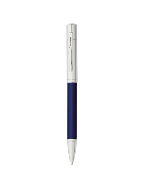 

Cross Navy Blue & Silver-Toned Colourblocked Ball Point Pen With Gift Box