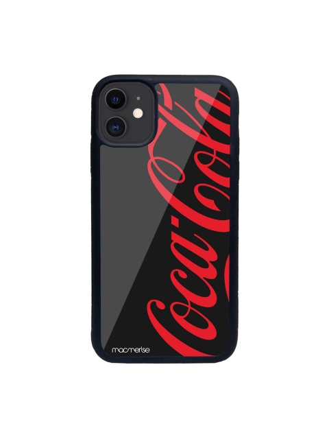 

macmerise Black & Red Coke Printed iPhone 11 Back Case