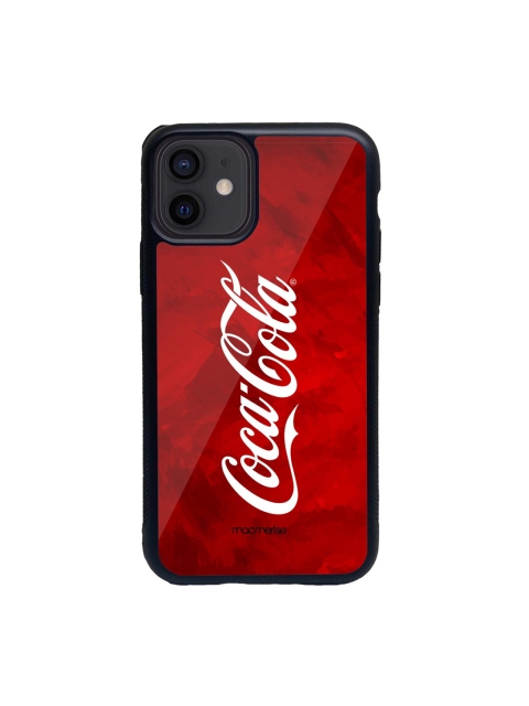 

macmerise Black & Red Mist Coke iPhone 12 Back Case