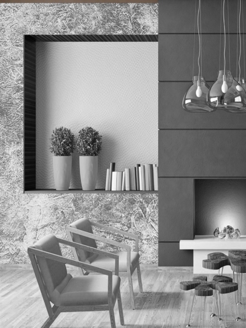 

Wollzo Grey Abstract Printed Decorative Wallpaper